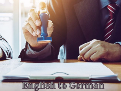 English to German Certified Translation of Legal Documents for Immigration Purpose