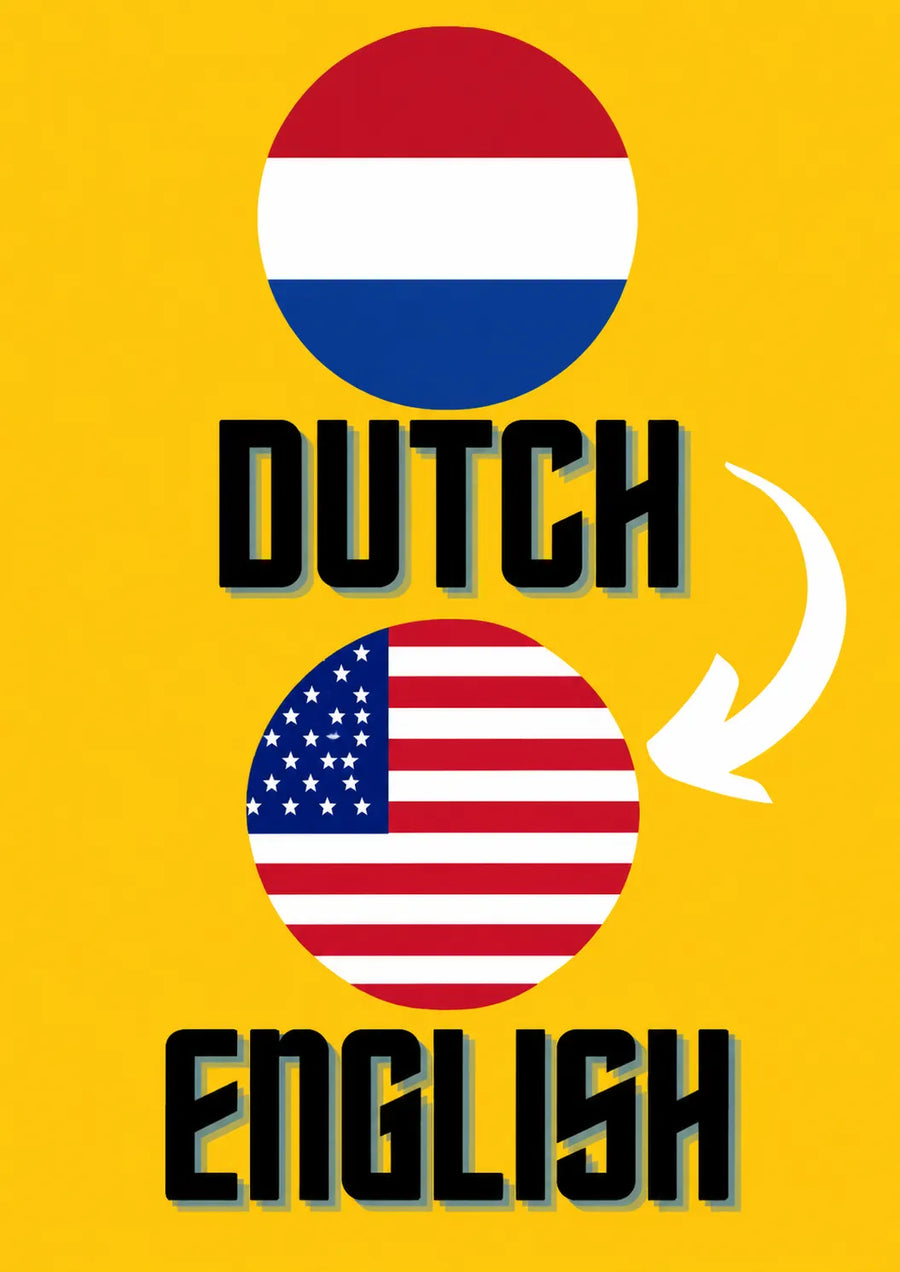 Dutch to English Certified Translation of Degrees, Certificates & Other Legal Documents