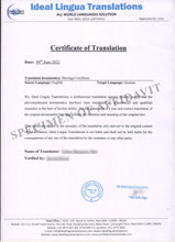 Load image into Gallery viewer, English-to-german-certified-translation