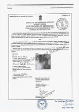 Load image into Gallery viewer, english-german-marriage-certificate-translation