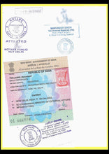 Load image into Gallery viewer, mea-apostille-divorce-decree-india