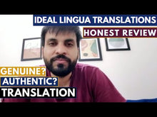 Load and play video in Gallery viewer, Any Indian language to English Certified Translation of Birth Certificate, Marriage Certificate and other Documents