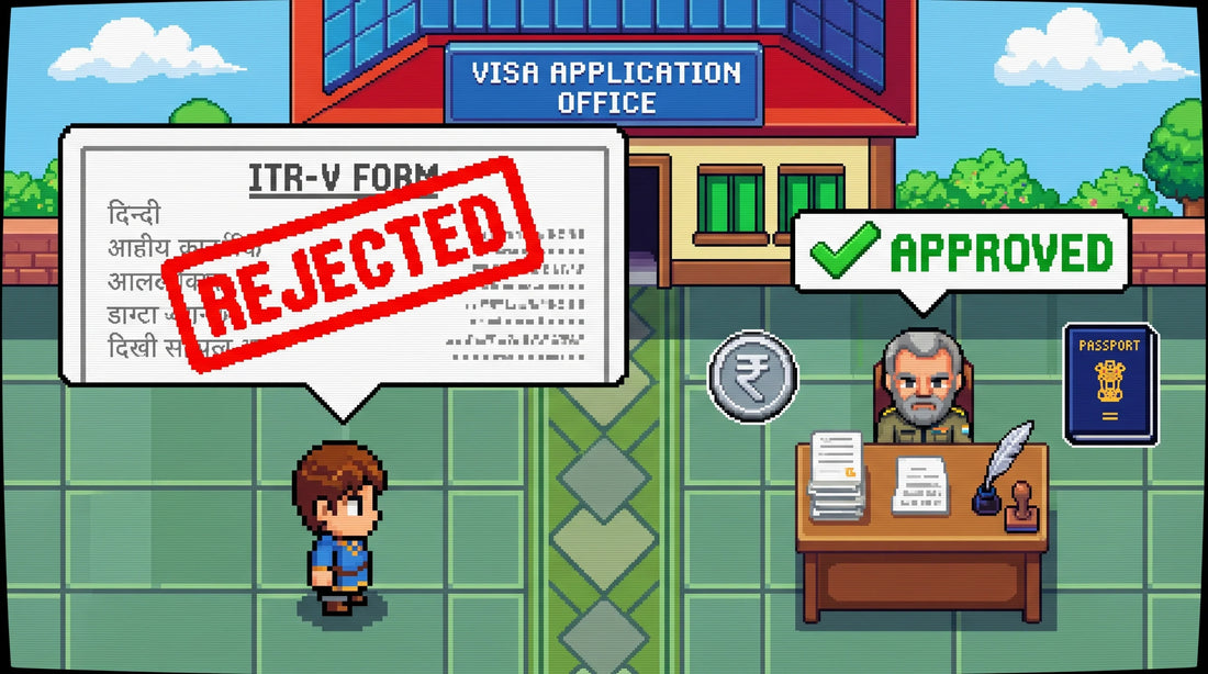 ITR Translation for Visa Rejected? Why Your Income Tax Return Is Useless Abroad Without Certified Translation (And the Fix)