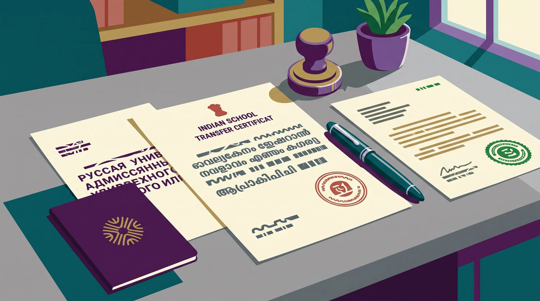 Transfer Certificate Translation Rejected — 2026 Fix for Russia MBBS Students (Certified Translation Services)