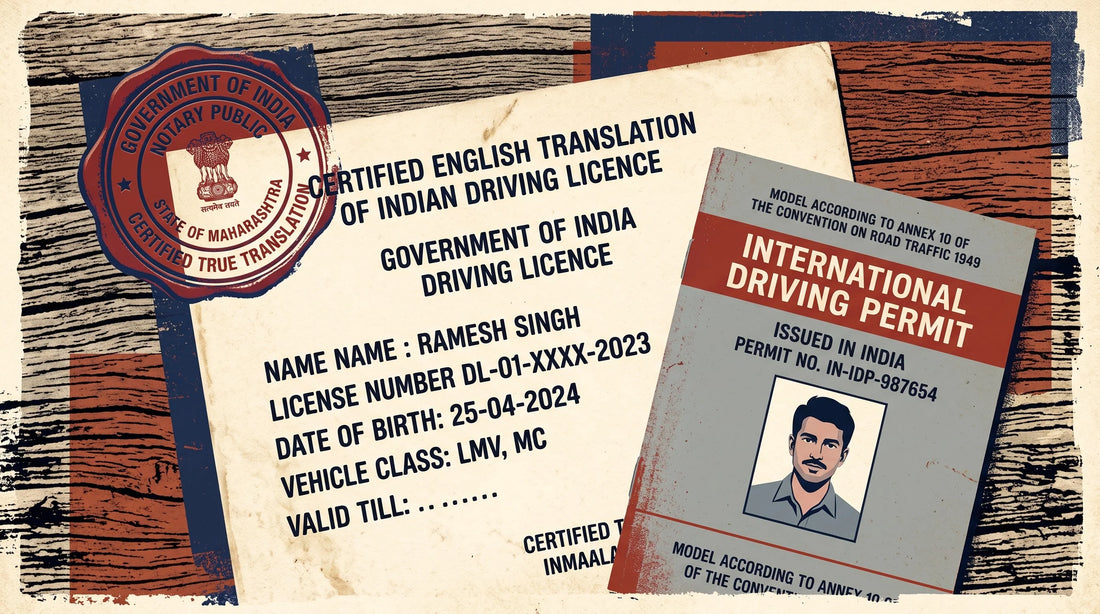 Driving License Translation Rejected Abroad — 2026 Fix for Indians (Certified Translation Services)