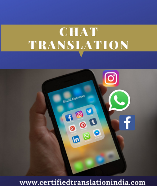 Translation of Whatsapp Chats or Social Media Chats for Spouse Visa