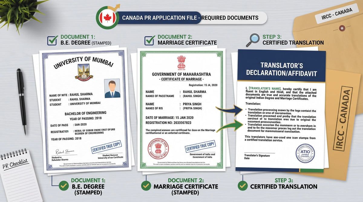 Canada Express Entry IRCC Certified Translation Rejected — 2026 Fix (Certified)