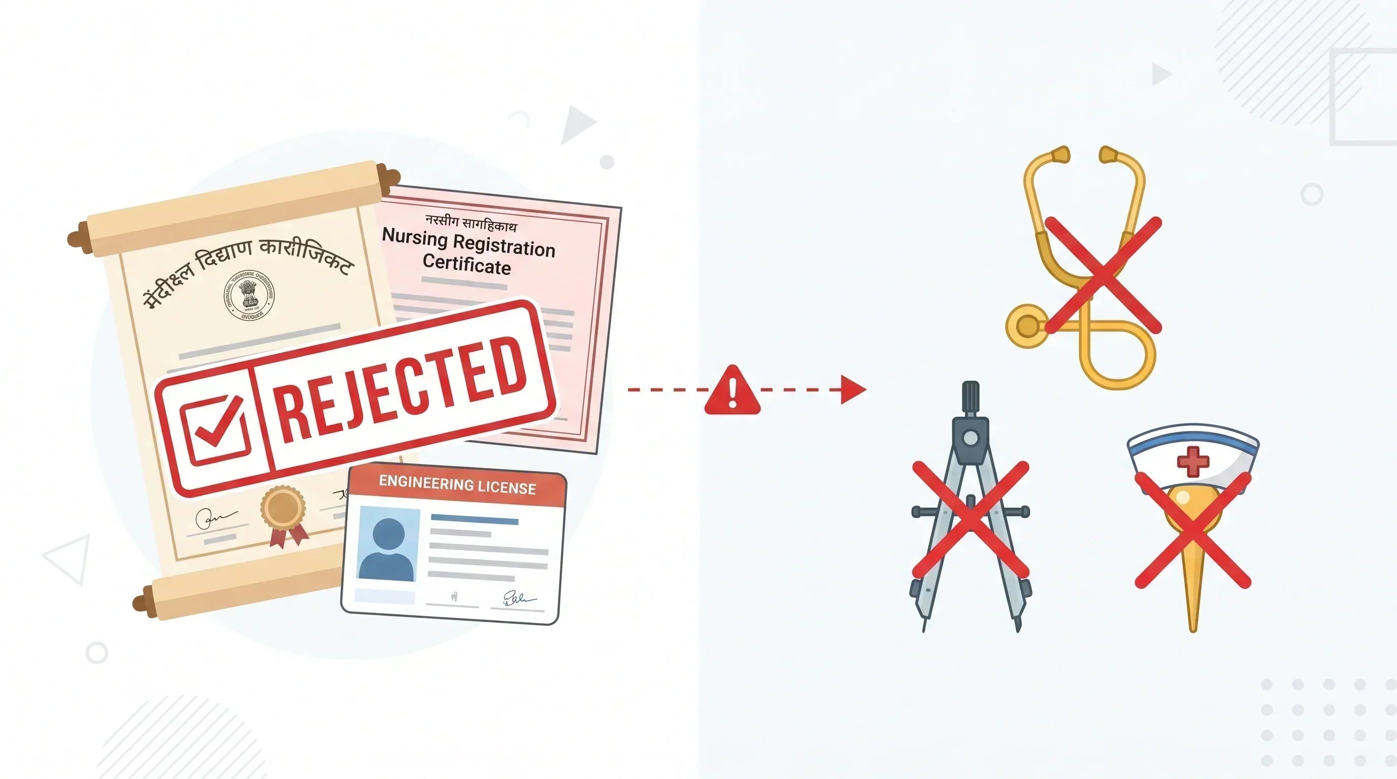 Professional License Translation Rejected? Why Your Doctor/Engineer License Can't Be Used Abroad (And the Fix)