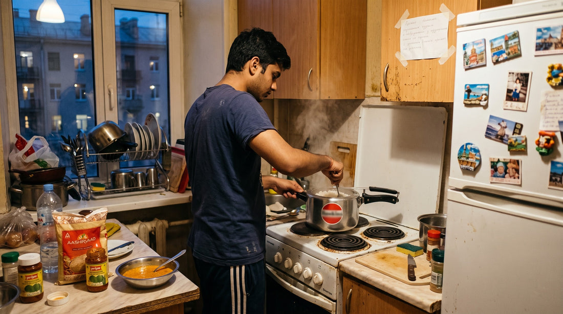 "Indian Mess" ₹50,000 Lie: Real Food Survival Guide for MBBS in Russia