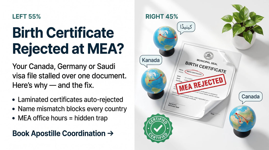 Birth Certificate Apostille for Canada/Germany/Saudi: 5 Countries, 5 Rejection Traps (Certified Translation Services)