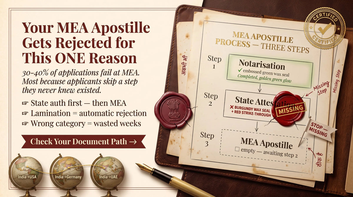 Your MEA Apostille Will Be Rejected If You Skip This ONE Step