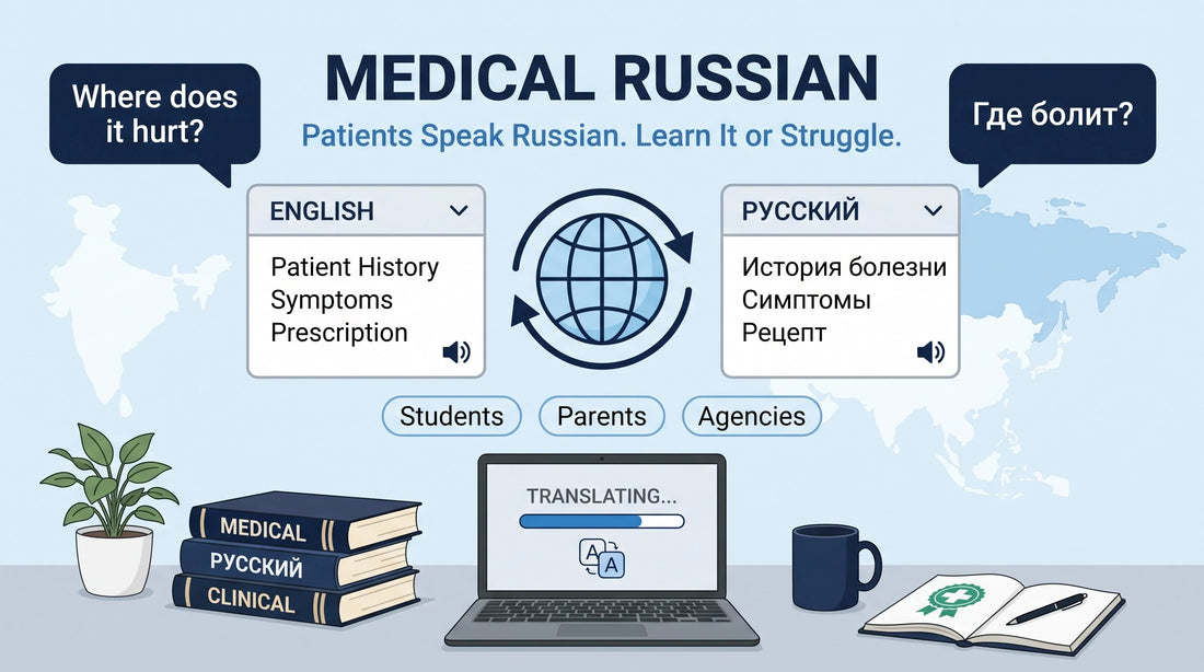 Medical Russian for Hospital Rotations: Real Student Warning & Survival Pack