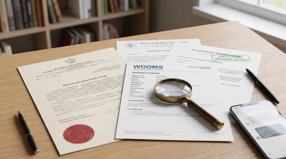 NMC's April & June 2026 Advisories: The 54-Month Rule, Single-Institution Rule & How to Verify a Russian Medical University BEFORE You Pay (2026 Guide)