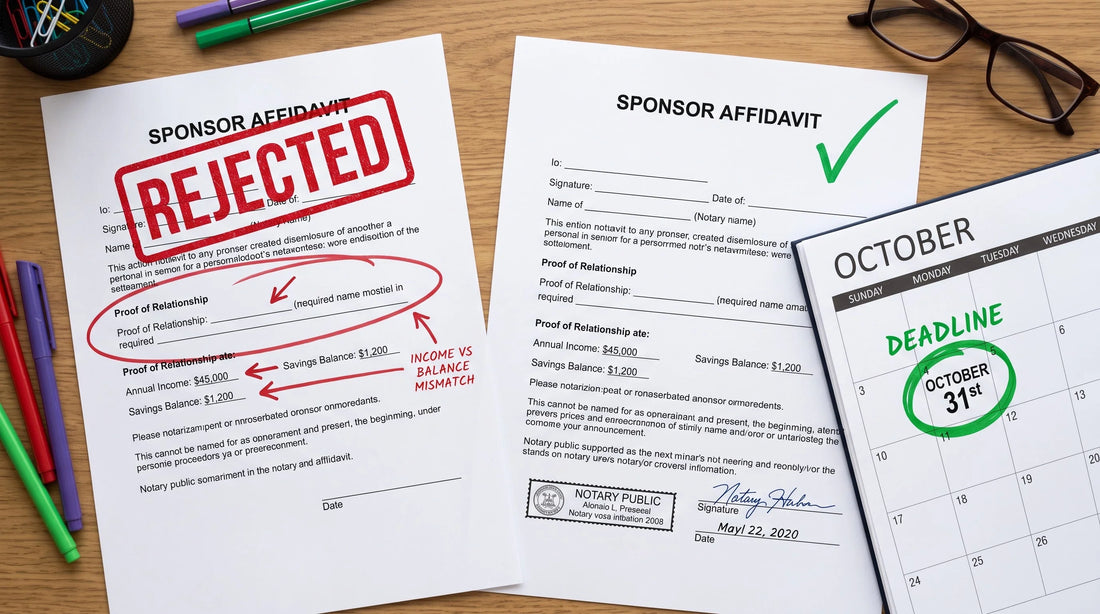 Sponsor Affidavit Rejected for Russia Visa? 5 Relationship-Proof Gaps (Certified Translation Services)