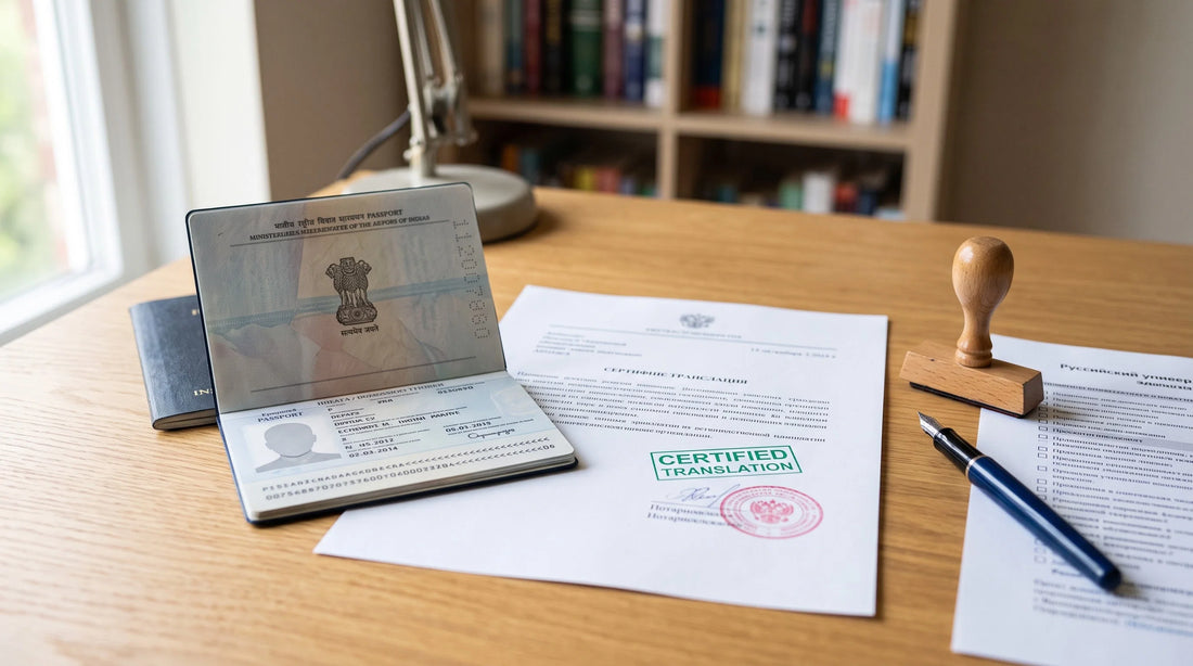Passport Translation into Russian for University Admission: Why Every Russian University Requires a Notarized Translation (Нотариальный перевод паспорта) (2026 Guide)