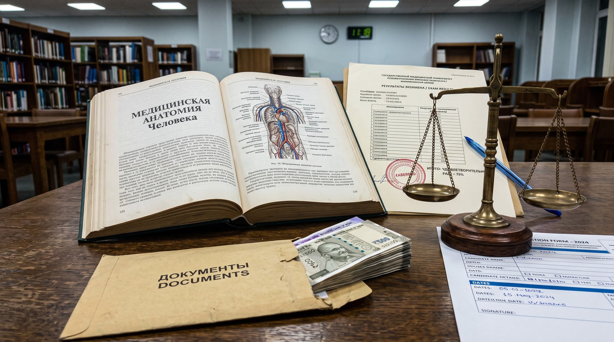 "Just Pay Money and Pass" — The Pay-to-Pass Corruption Trap in Russian Medical Universities (2026): Real Student Accounts, Why Bought Degrees Collapse at FMGE (18% Pass Rate) & How to Verify Real Education Quality Before Enrolling