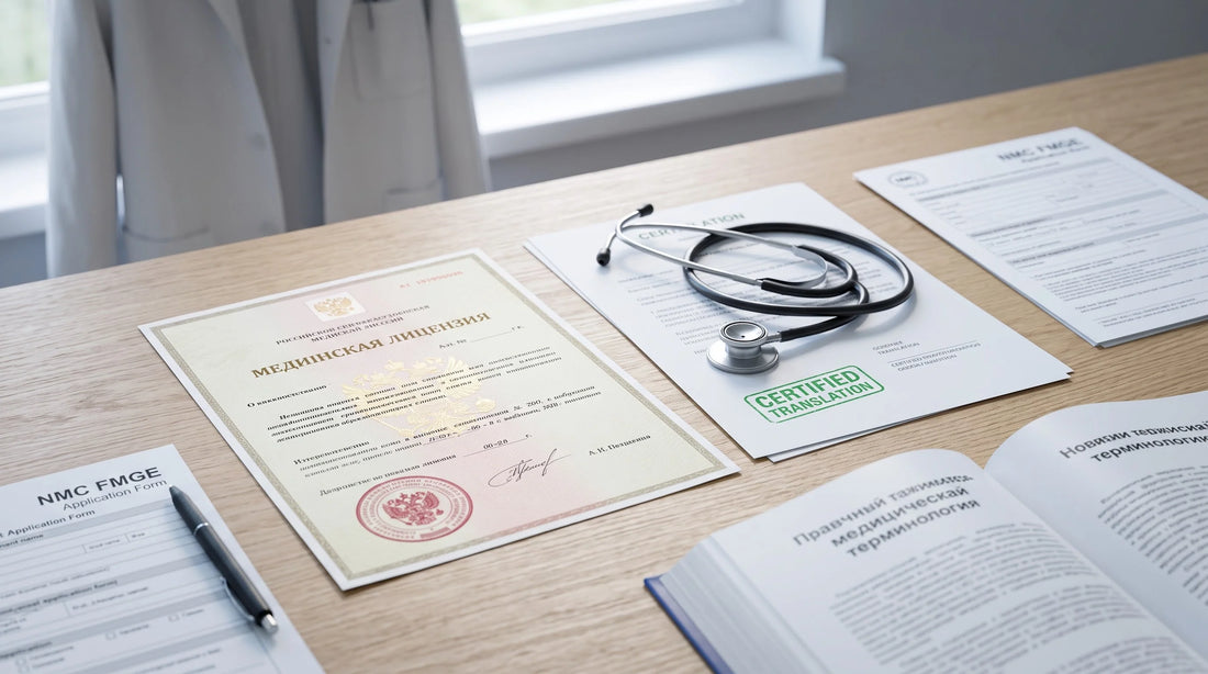 The Russian Licensing Exam Is in RUSSIAN — The "English-Medium Trap" Breaking Indian MBBS Students: What NMC Requires, How to Survive It & the Documents You Must Keep (2026 Guide)
