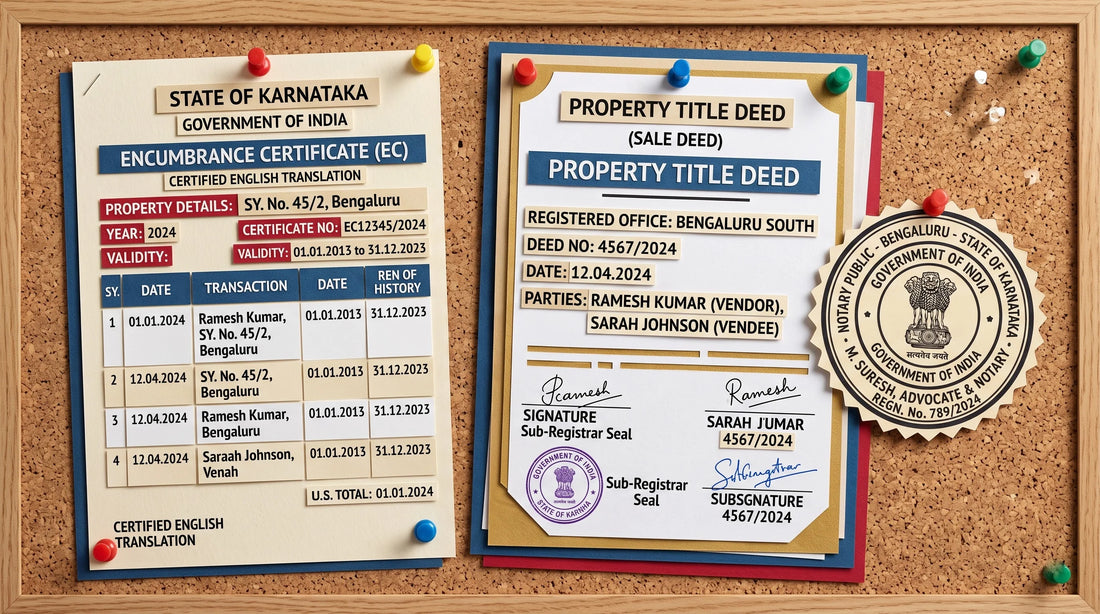 Encumbrance Certificate Translation for NRI Loan Rejected — 2026 Fix (Certified Translation Services)