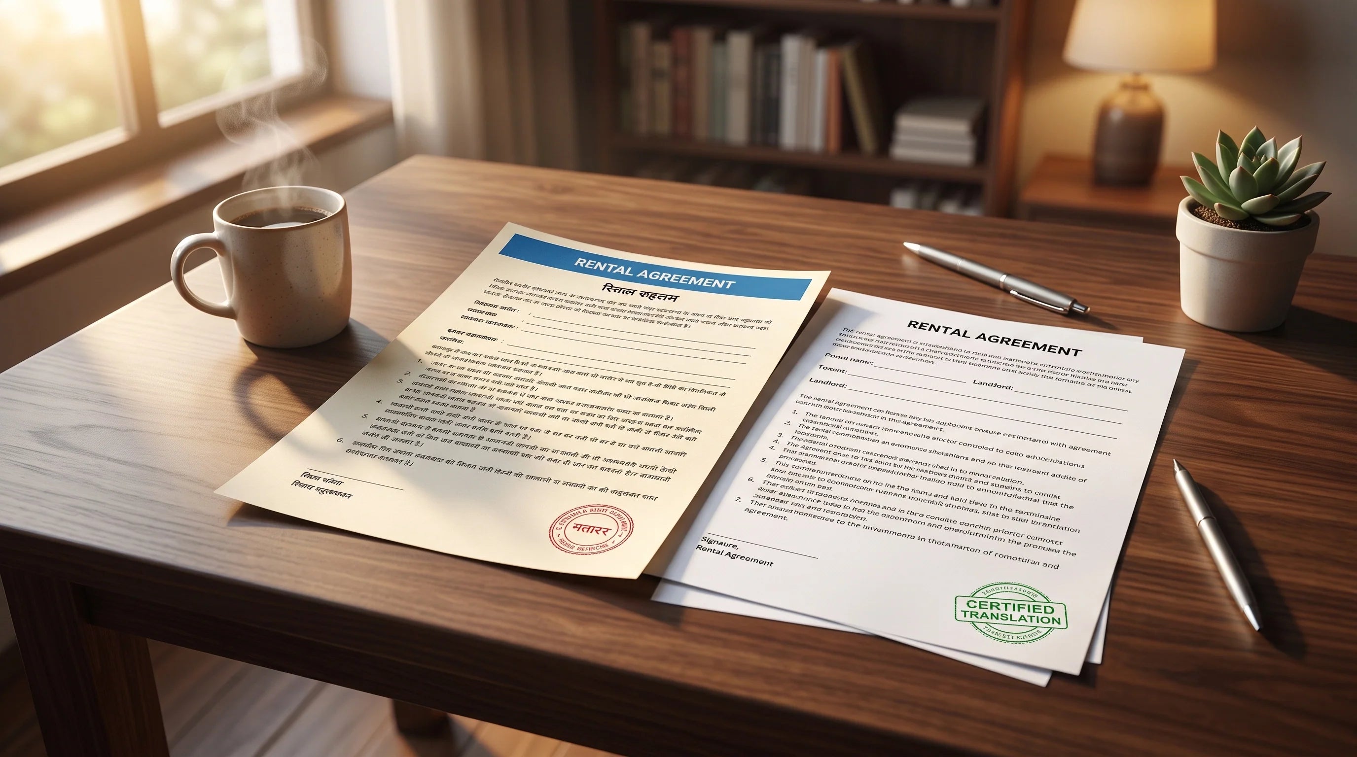 Rental Agreement Translation Rejected? Why Your Hindi Rent Agreement Can't Be Used for Proof of Address Abroad (And the Fix)
