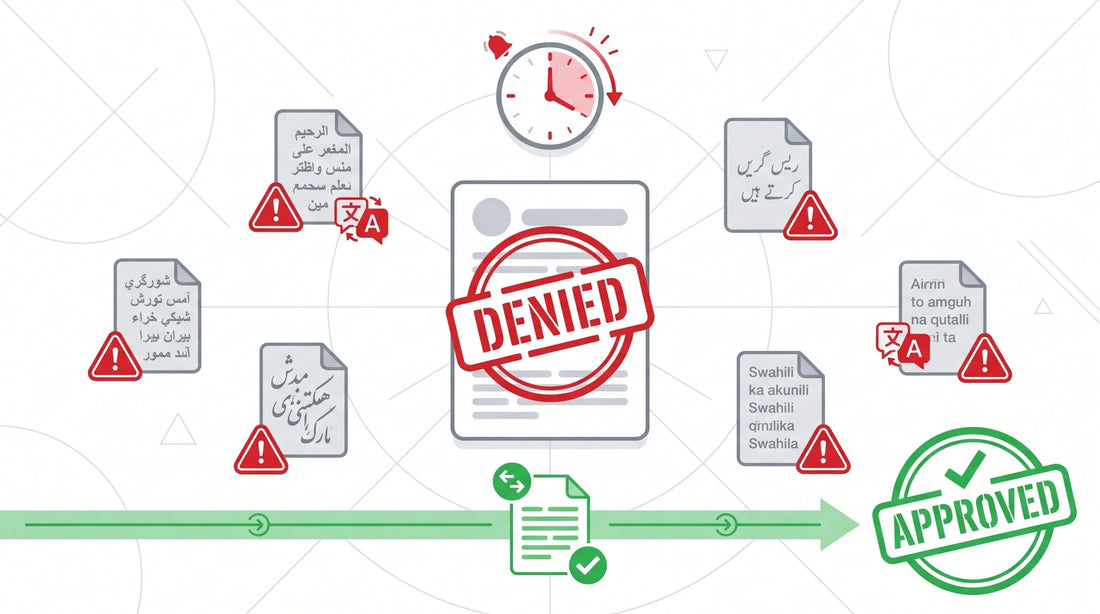 Asylum Application Rejected? Why Delayed Document Translation Destroyed Your Protection Claim (And the Fix)