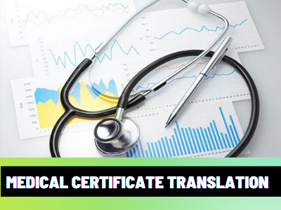 English to German Certified Translation of Medical Certificates