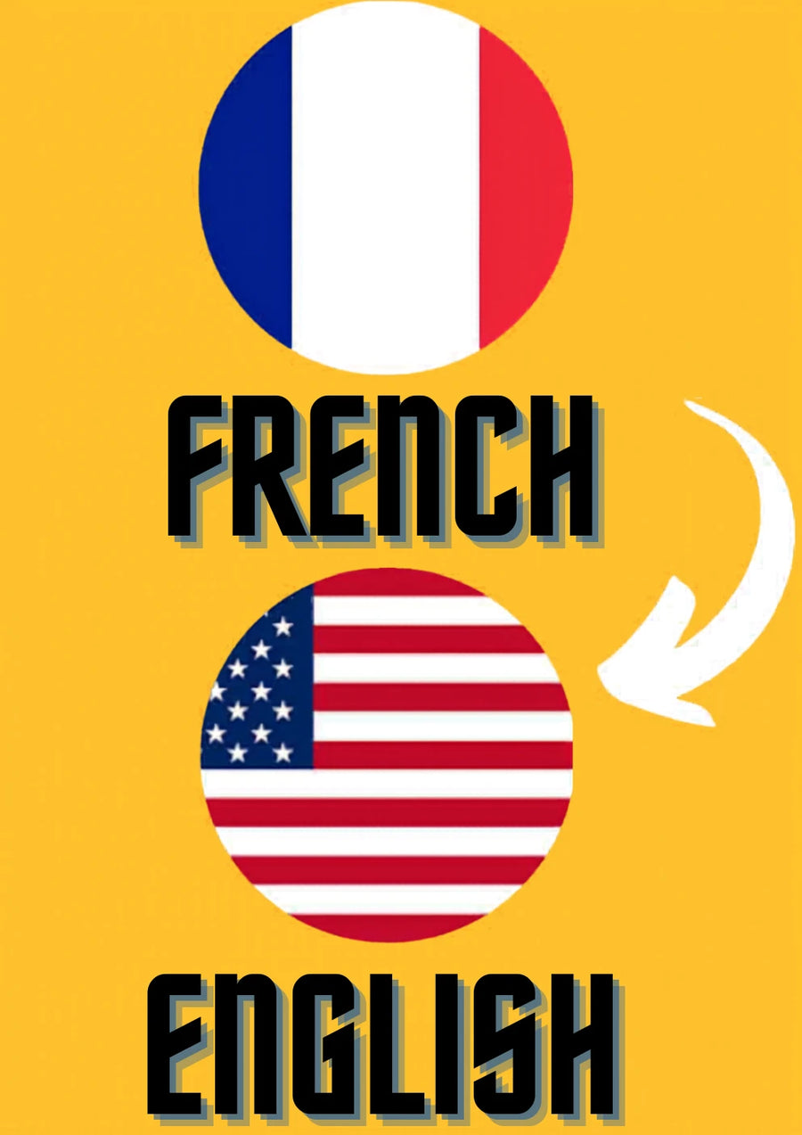 French to English Certified Translation of Degrees, Certificates & Other Legal Documents
