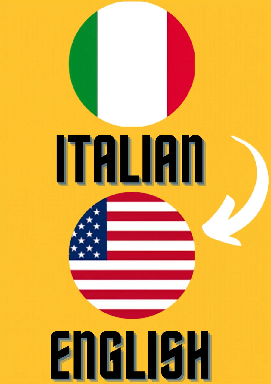 Italian to English Certified Translation of Degrees, Certificates & Other Legal Documents