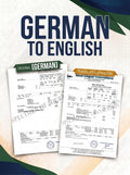 German to English Certified Translation of Degrees, Certificates & Other Legal Documents