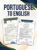 Portuguese to English Certified Translation of Degrees, Certificates & Other Legal Documents