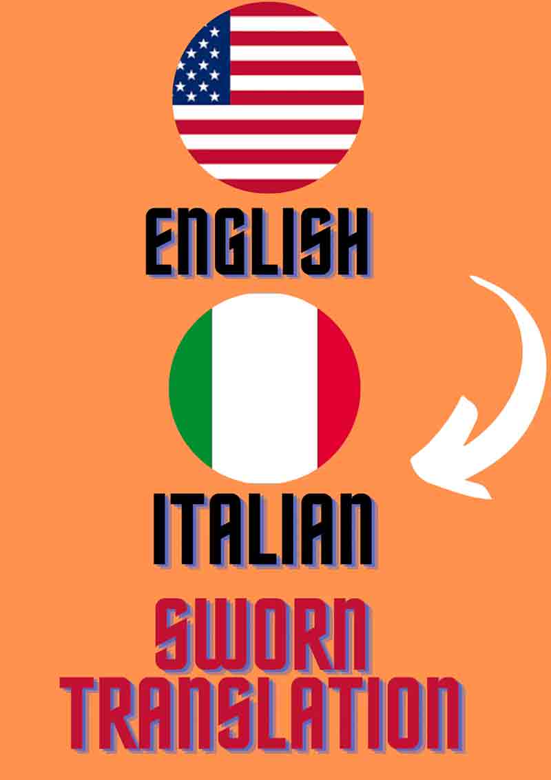 English to Italian Sworn Translation of Legal Documents in India